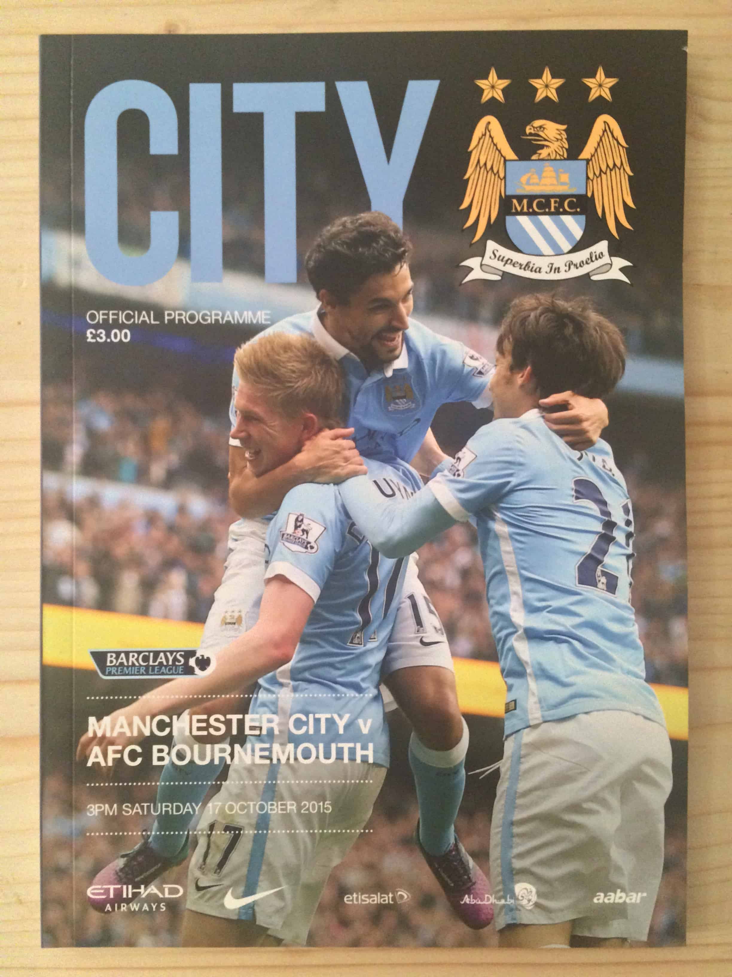 Manchester City FC v AFC Bournemouth